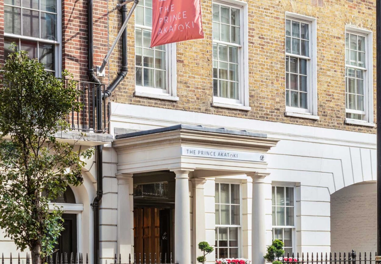 The Prince Akatoki London entrance