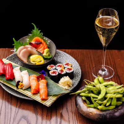A mouthwatering selection of sushi and sashimi from TOKii in Marble Arch, London.