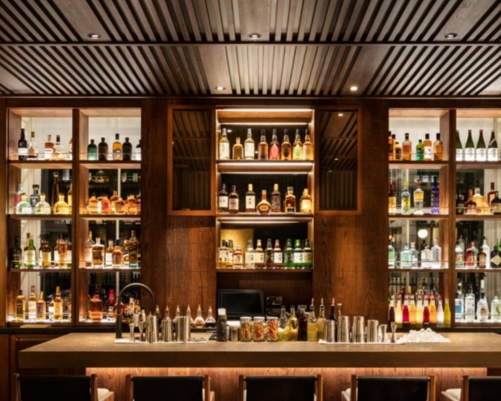 Rare Scotch and Japanese whisky collection at The Malt Lounge whisky bar in London